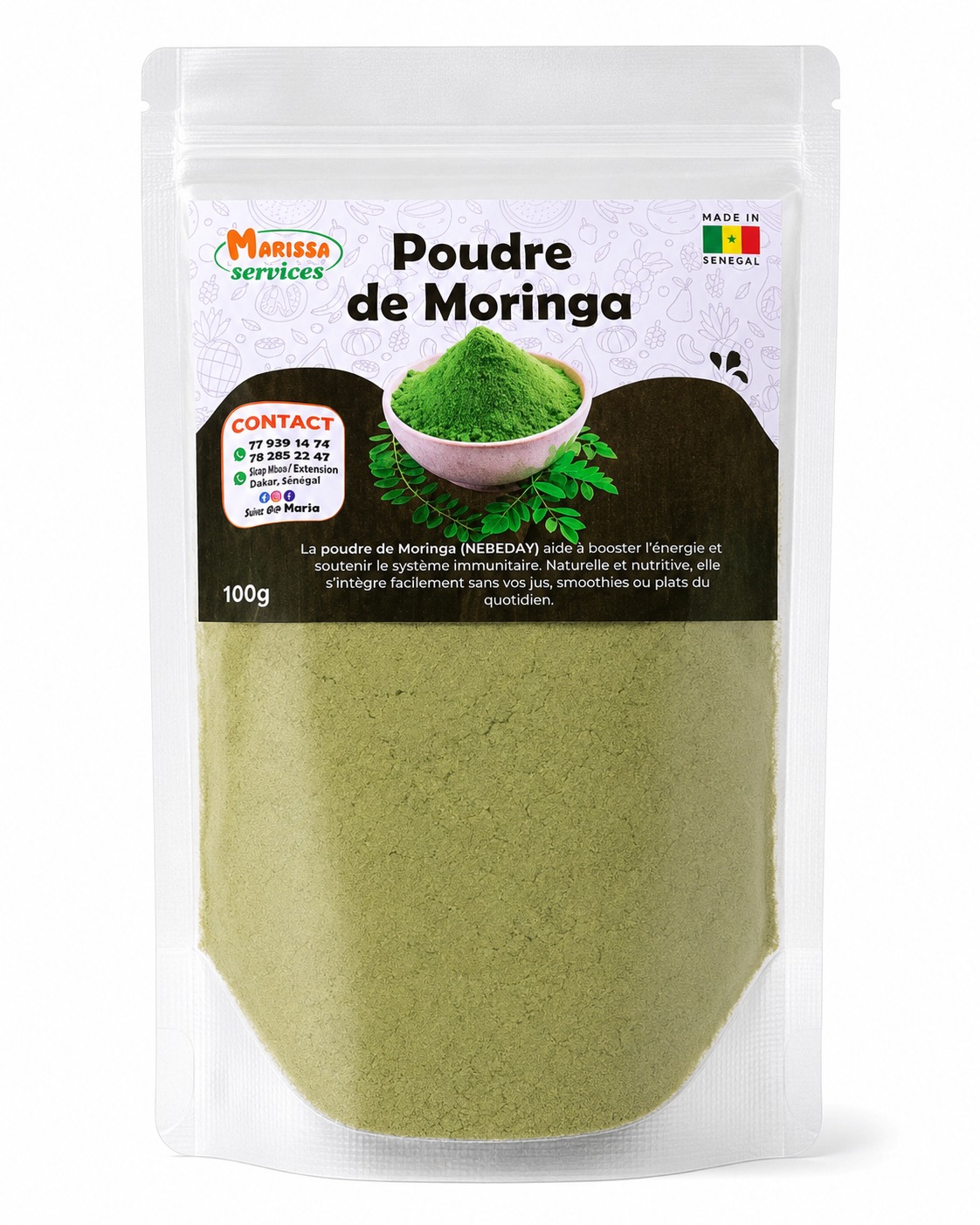 Poudre moringa 