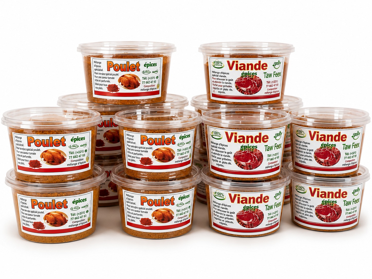 Epices poulet et viande