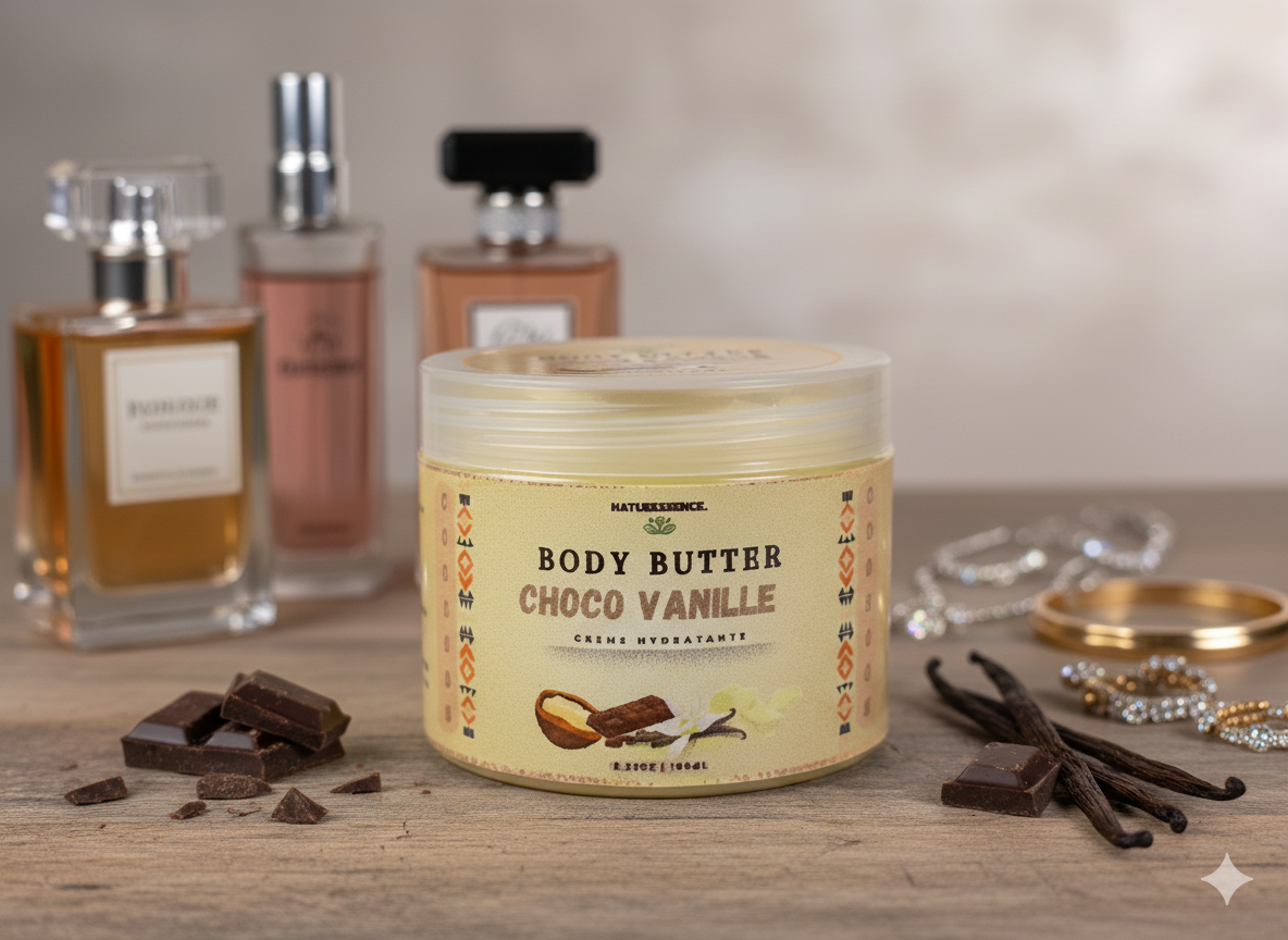 COOROON Body butter Choco-vanille