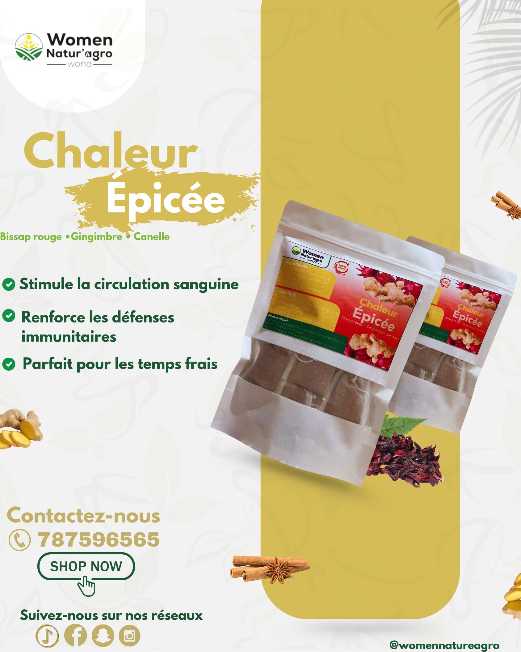 Thé Chaleur épicé